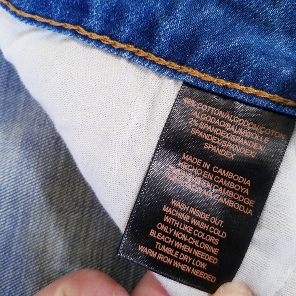 Frye | Mid Blue Relaxed Skinny Jeans 30 - Picture 6 of 10